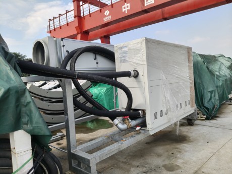 中国水电6局广州番禺应急水源隧道空调冷水机组